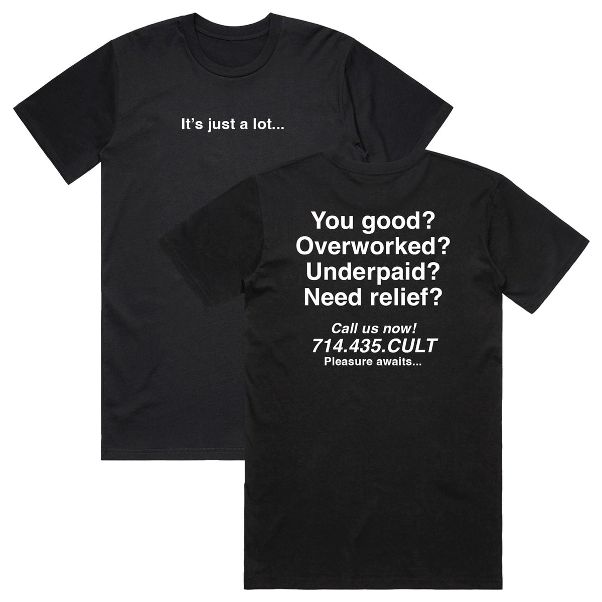 Just A Lot Tee available at 5150bmx.com