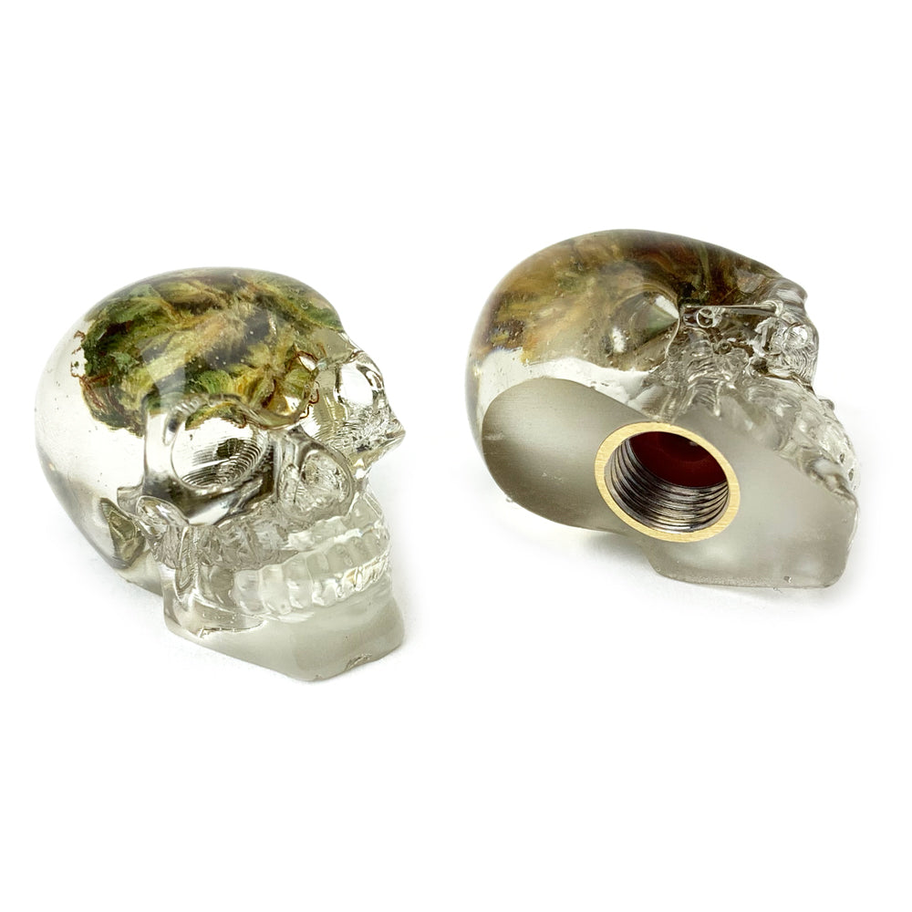 Weed Head valve caps available at 5150bmx.com