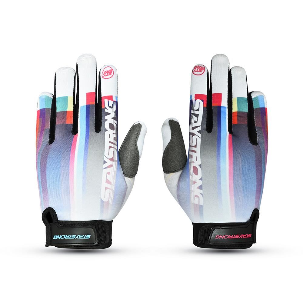 Stay Strong CMYK Youth Glove available at 5150bmx.com