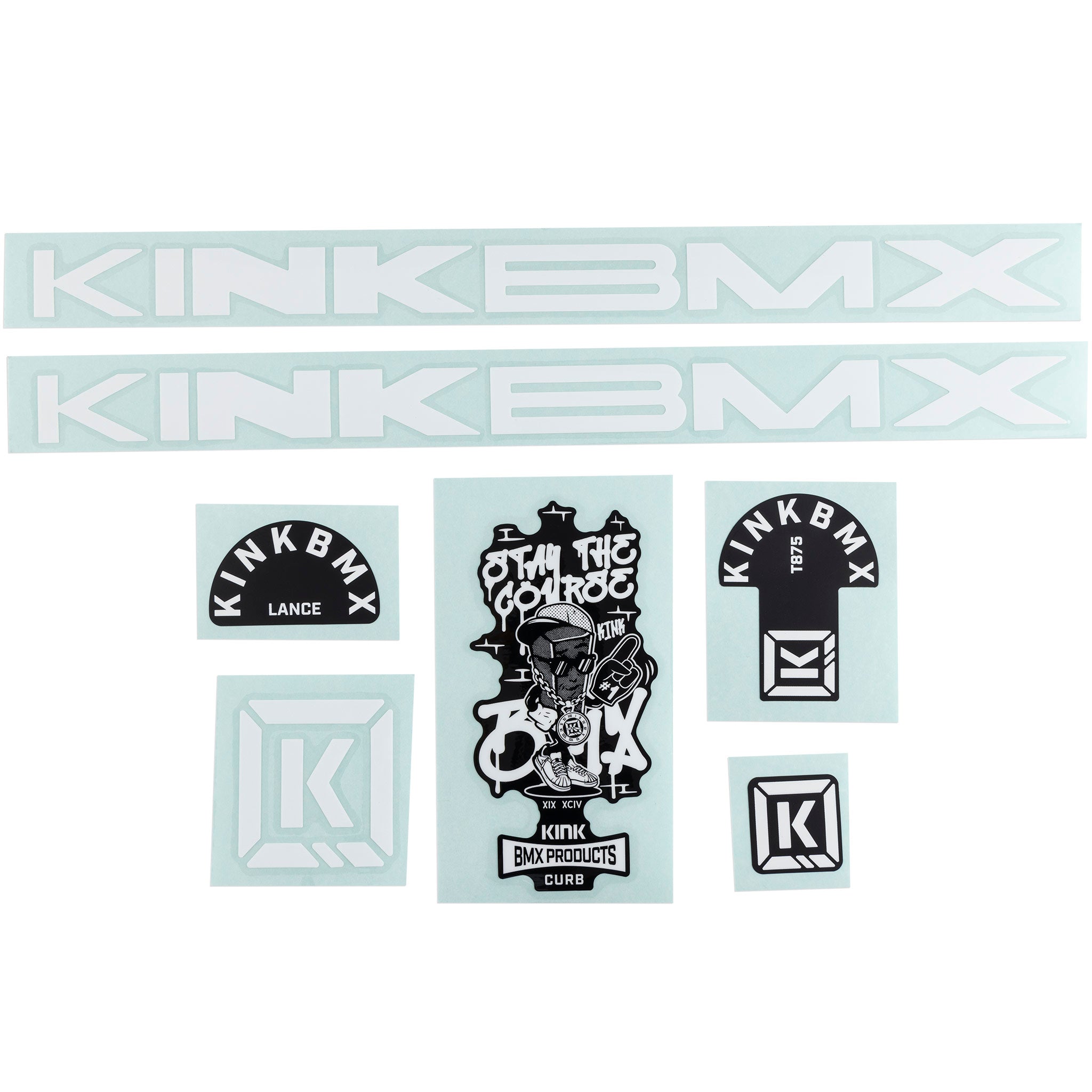 2025 Curb Decal Kit available at 5150bmx.com