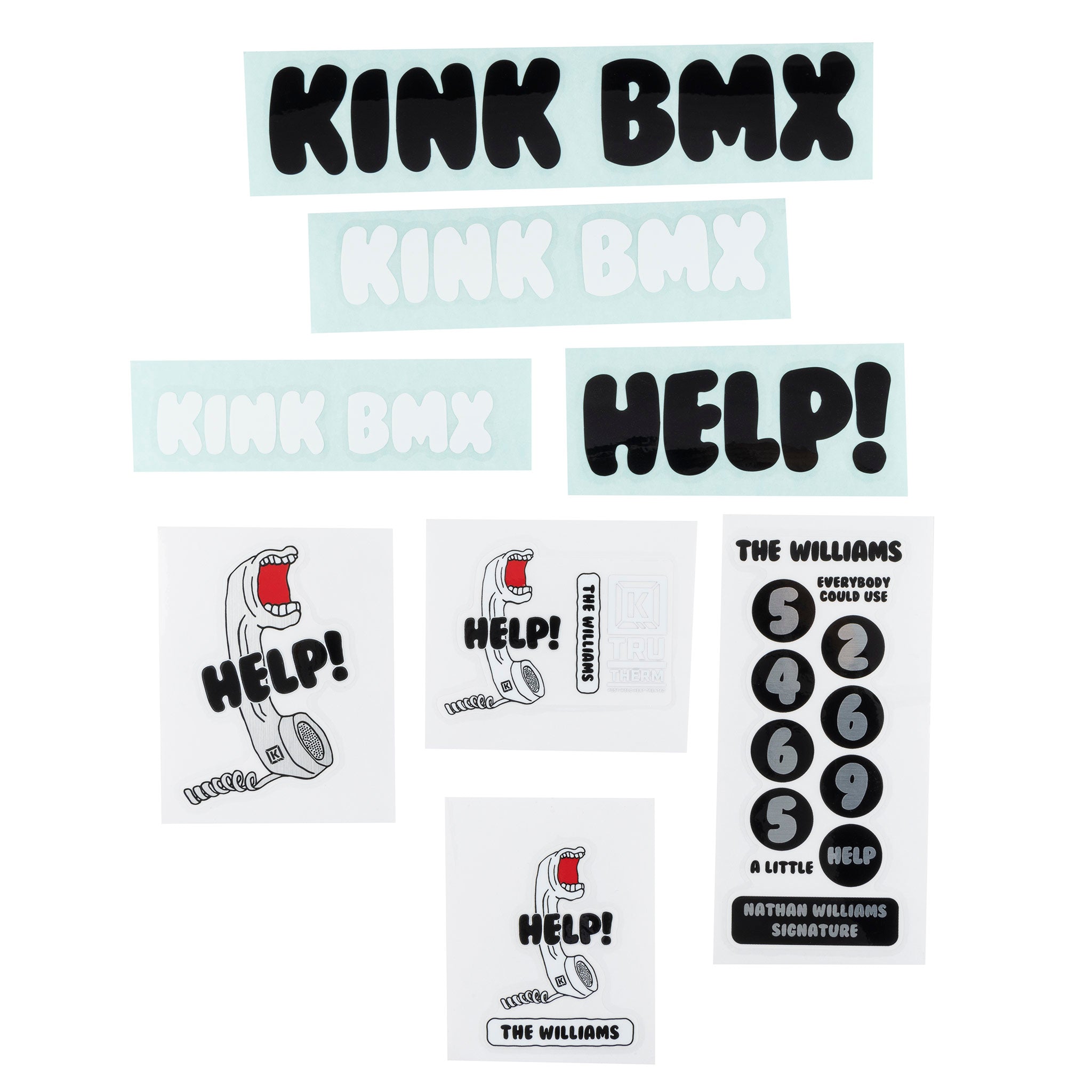 2026 Williams Decal Kit available at 5150bmx.com