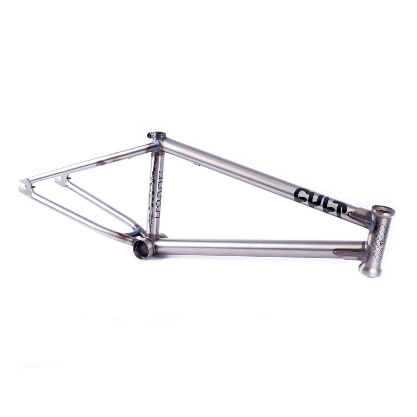 Dehart Frame / Backcheck / clear coat raw available at 5150bmx.com