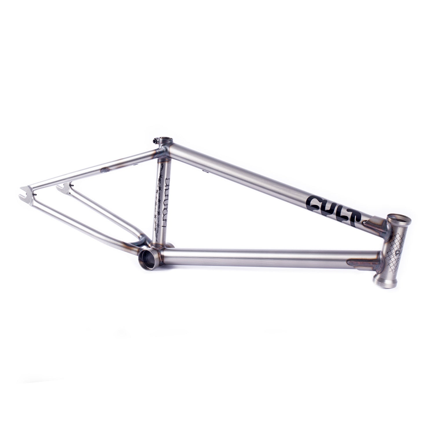 Dehart Frame / Backcheck / clear coat raw available at 5150bmx.com