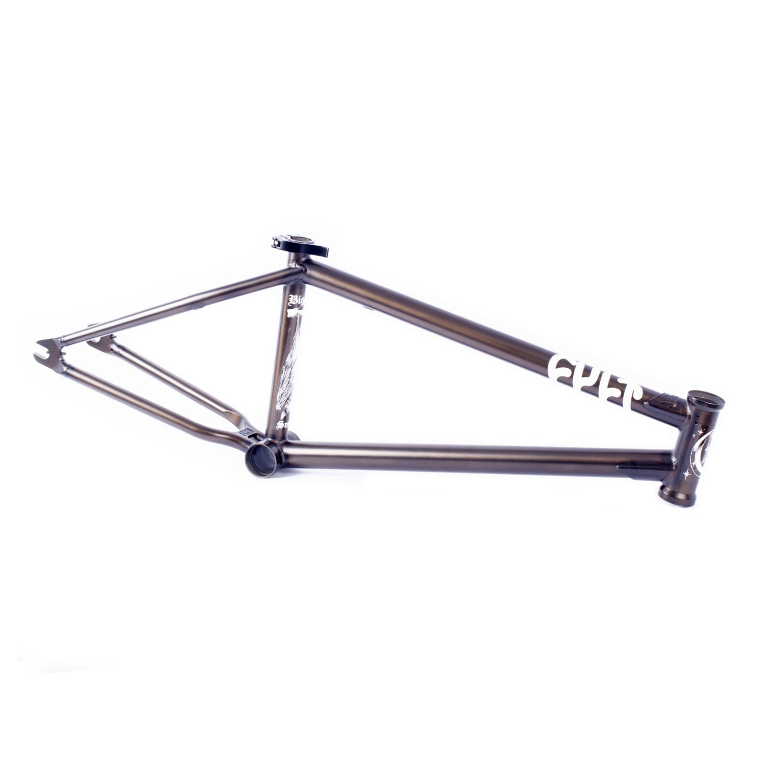 Biggie Frame / Devon Smillie / translucent black available at 5150bmx.com