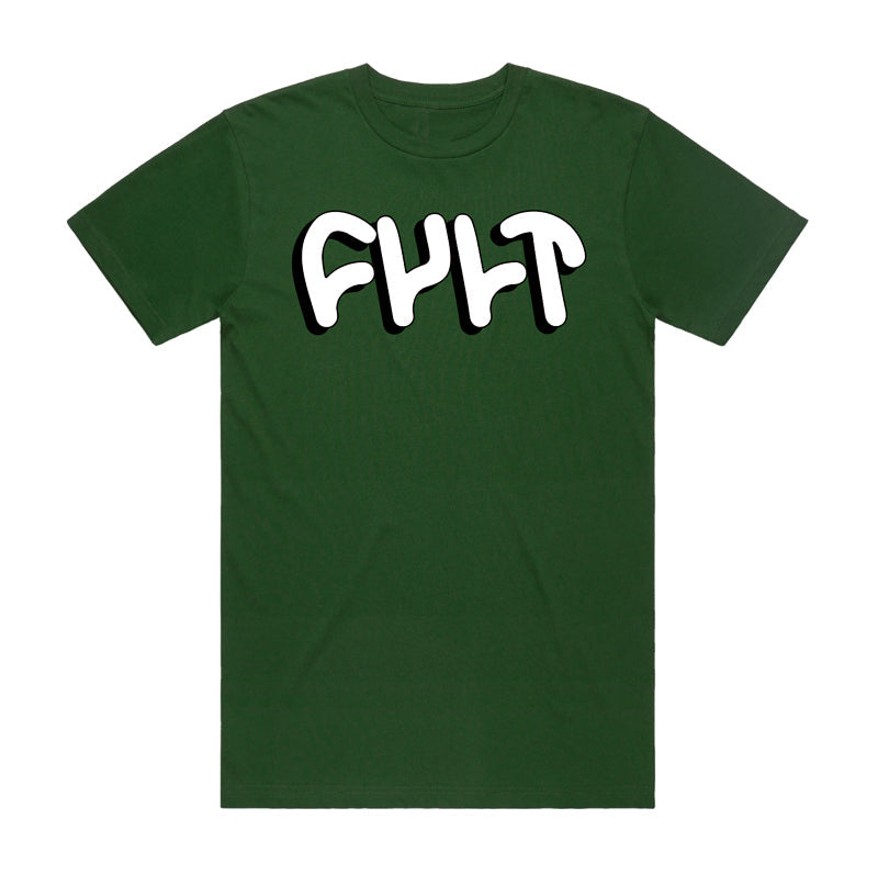 Drop Shadow Tee / green available at 5150bmx.com
