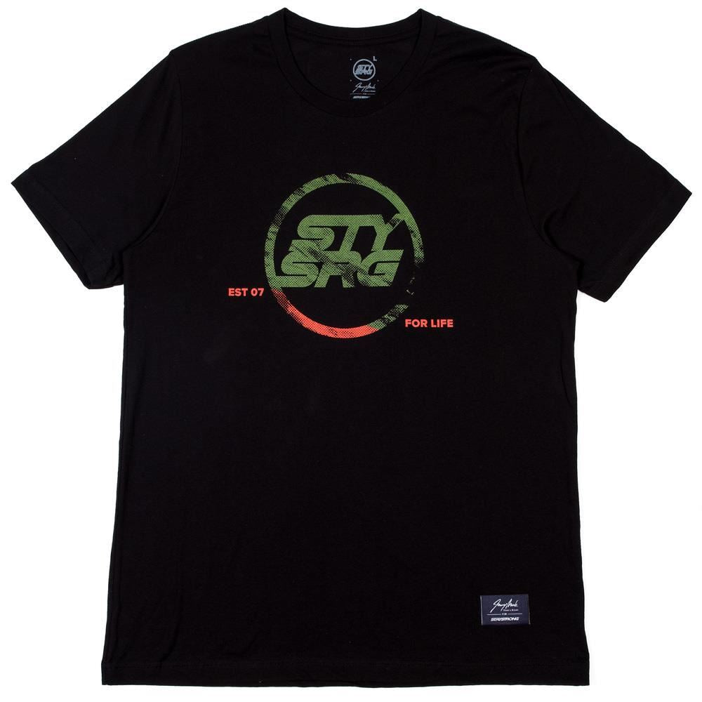 Stay Strong x Jonny Mole Distressed Icon T-shirt - Black available at 5150bmx.com