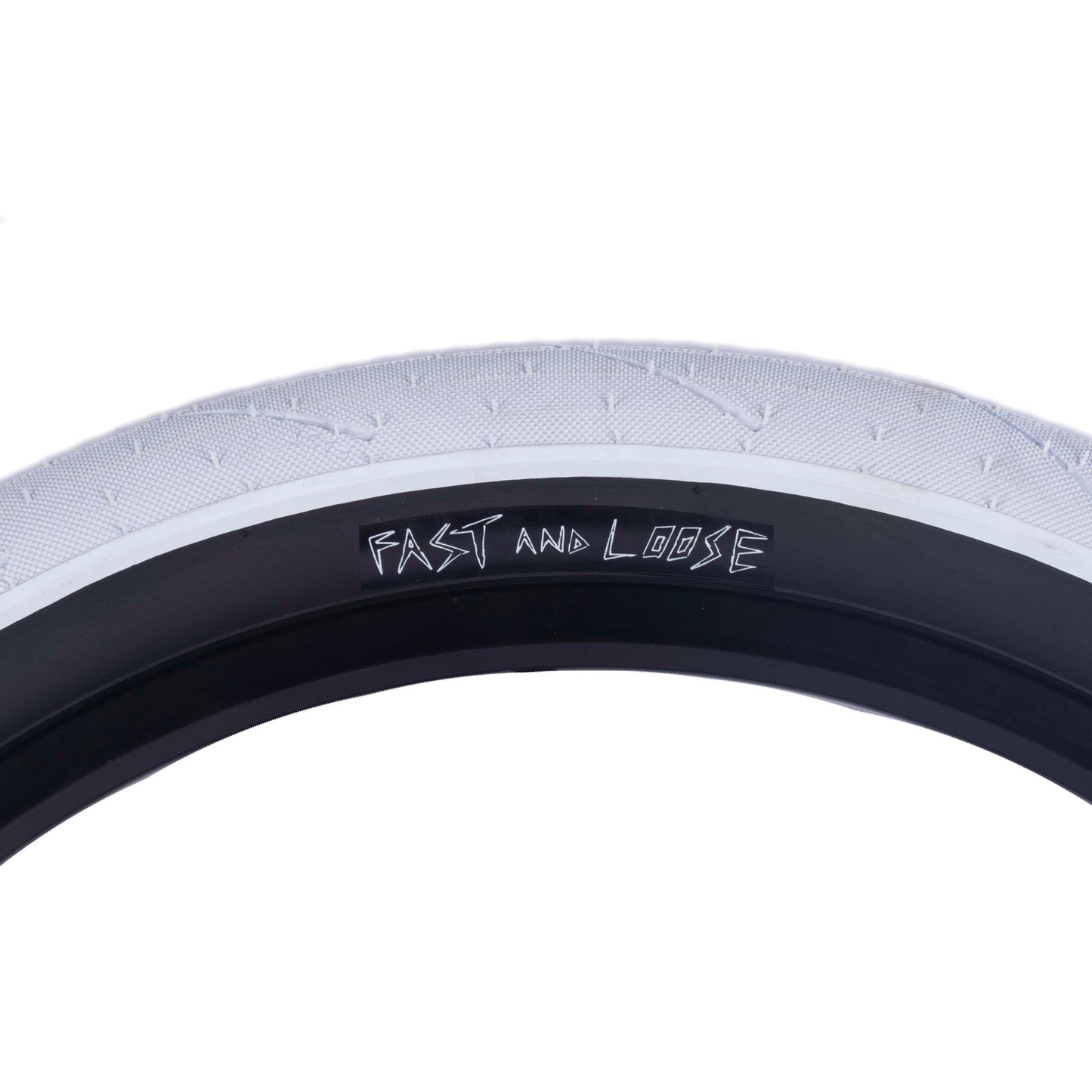 Fast & Loose Walsh FOLDABLE Tire (single) white available at 5150bmx.com
