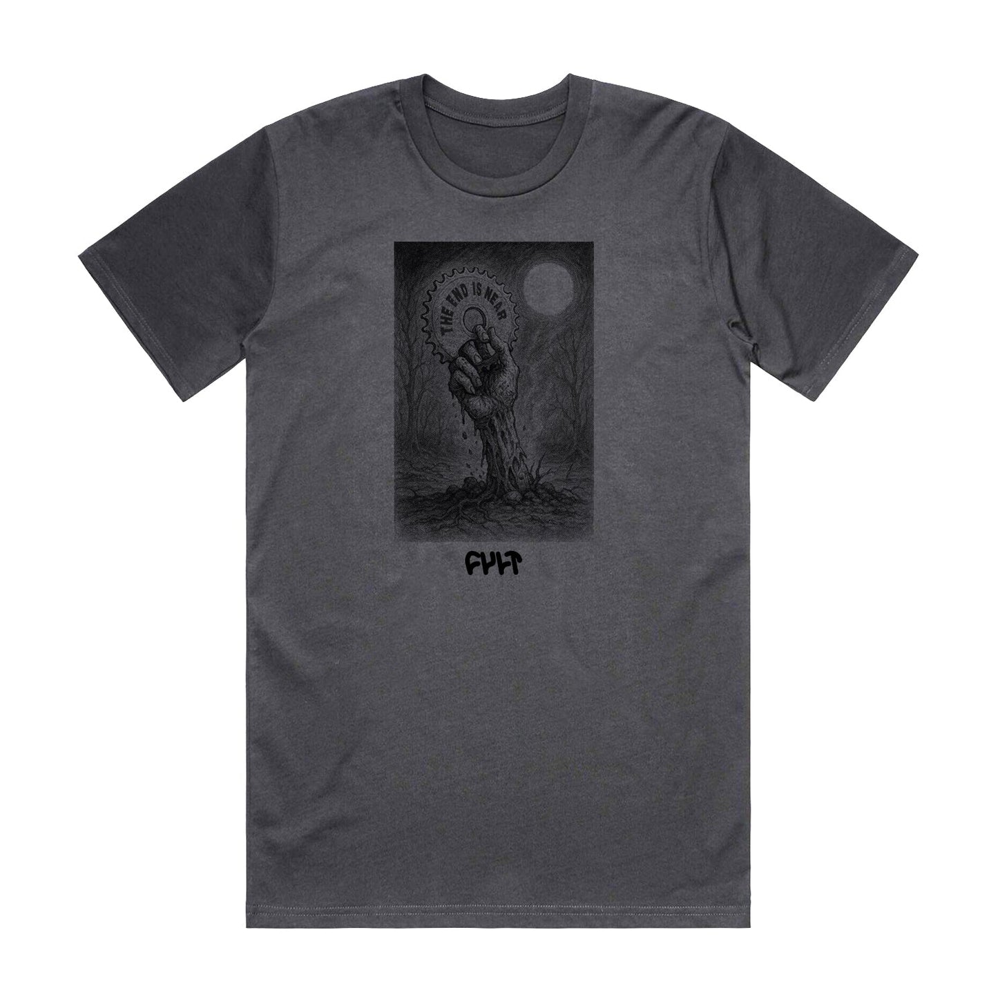 Friday the 13th Tee / faded black available at 5150bmx.com