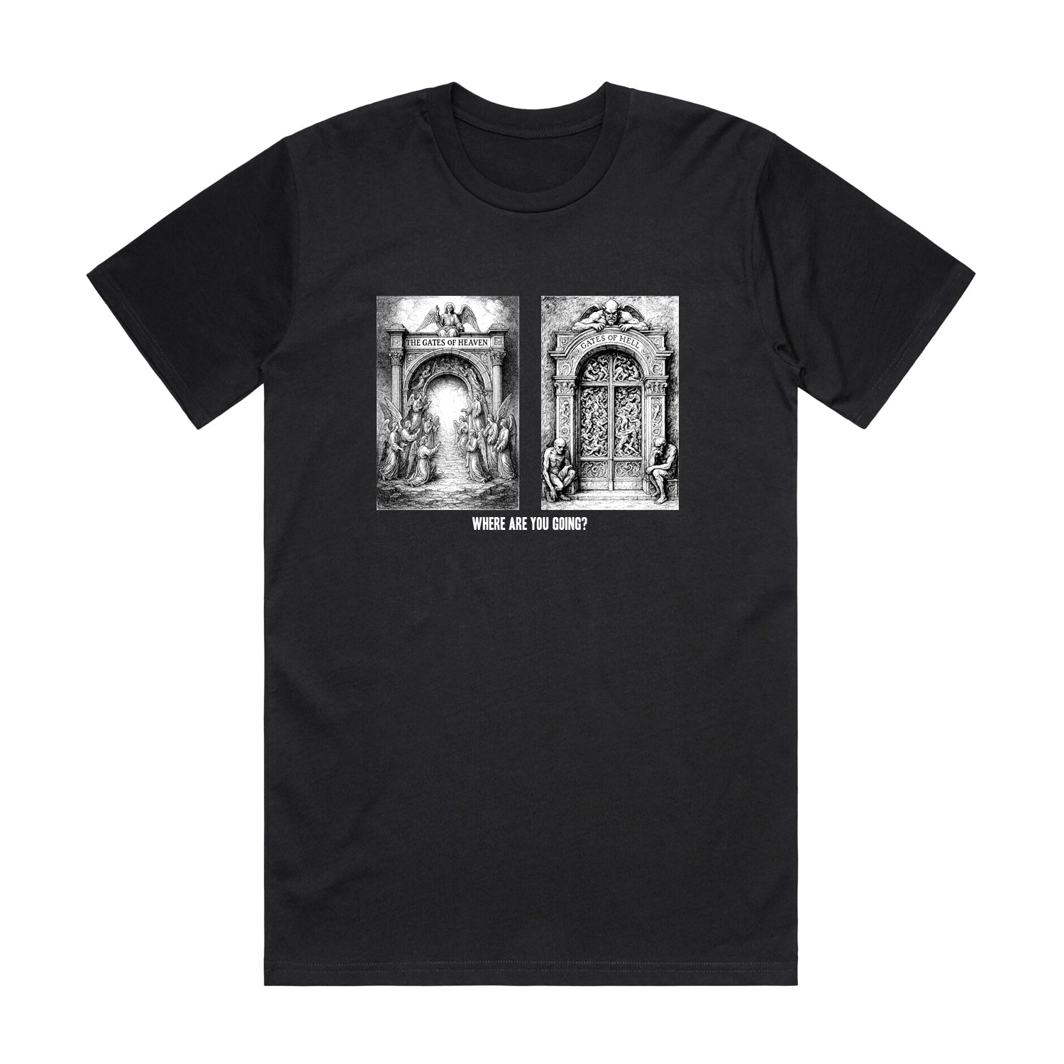 Heaven or Hell Tee available at 5150bmx.com