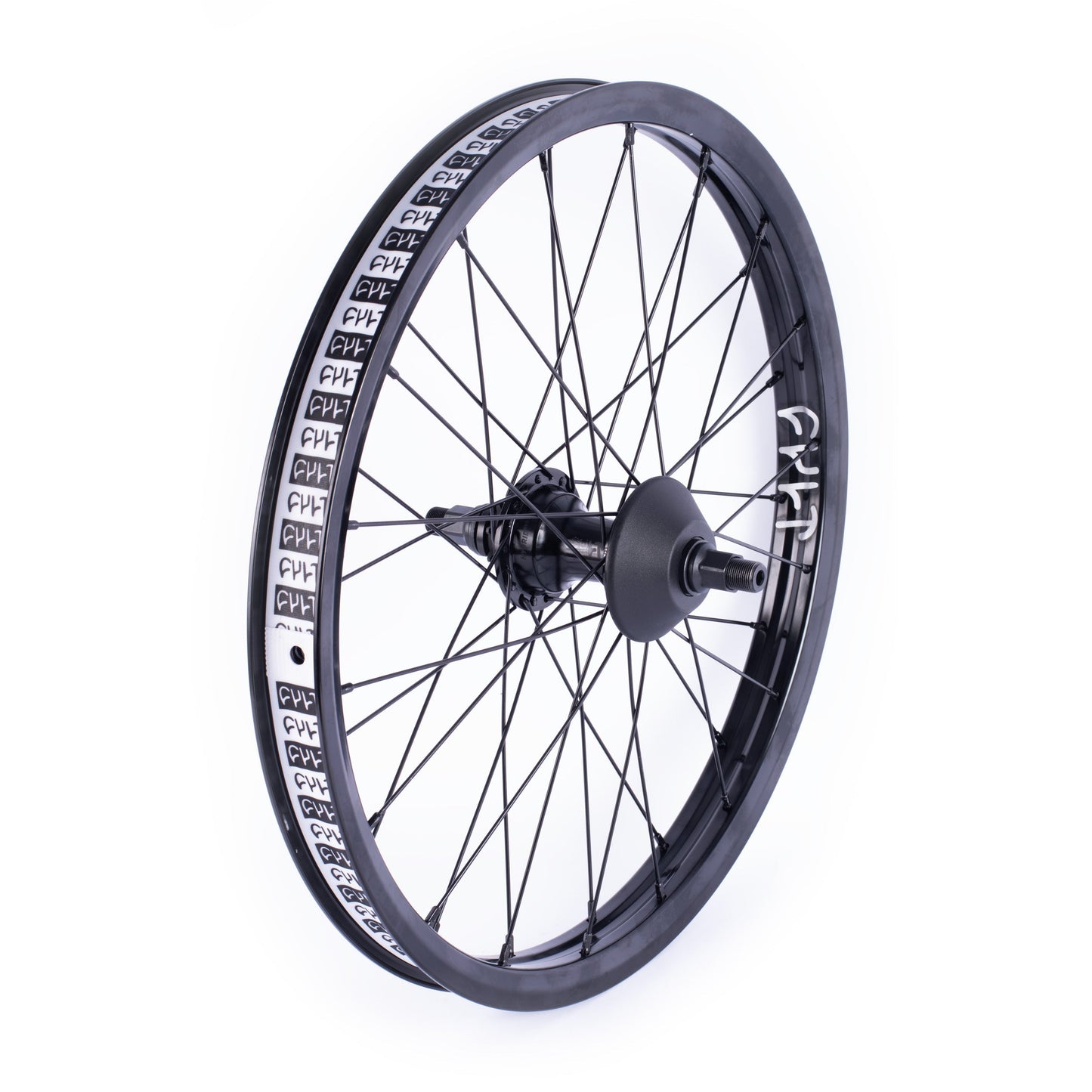 Crew Hybrid Wheel / black & polished available at 5150bmx.com