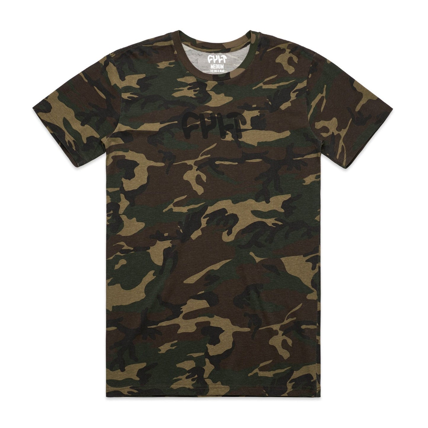 Logo Camo Tee / green available at 5150bmx.com
