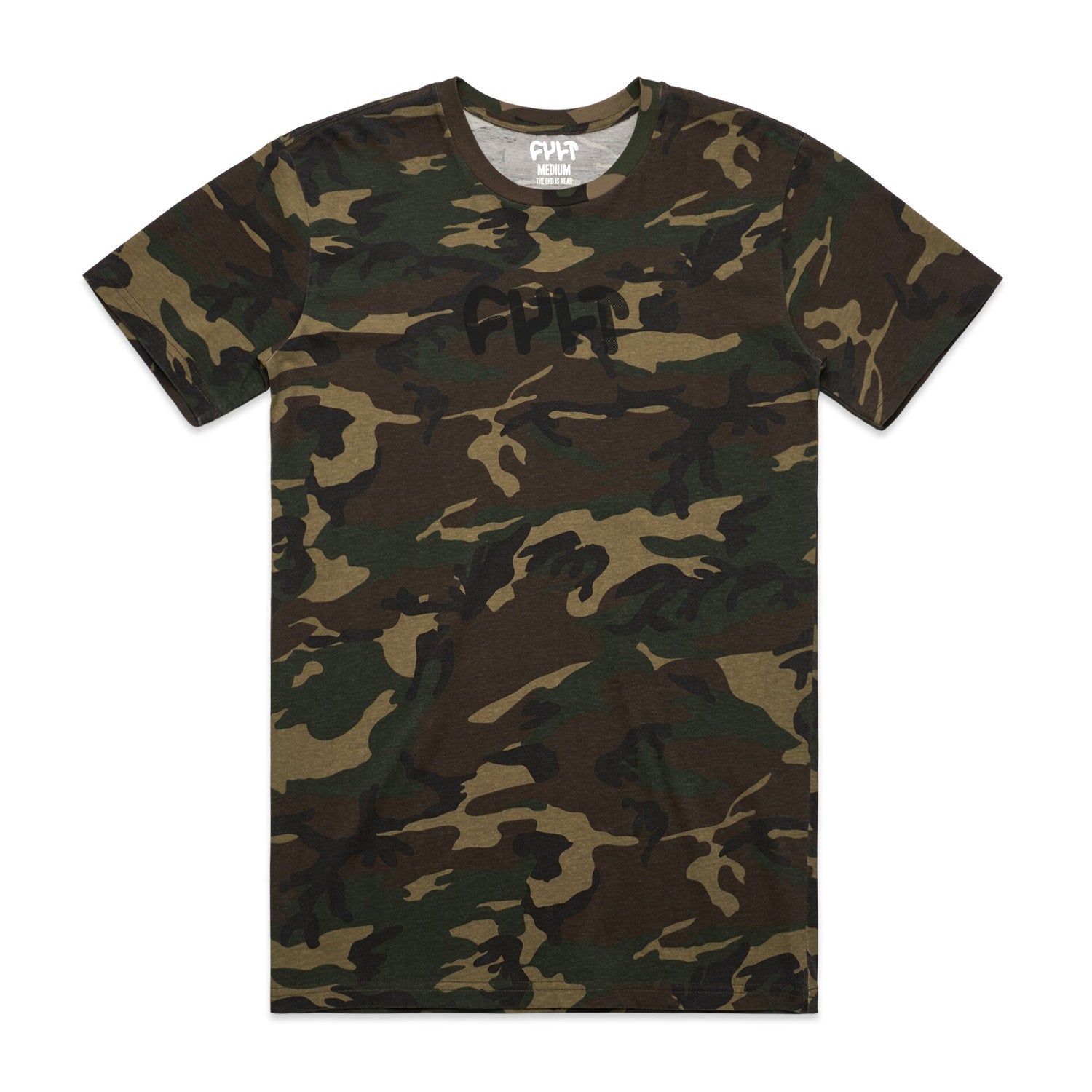 Logo Camo Tee / green available at 5150bmx.com