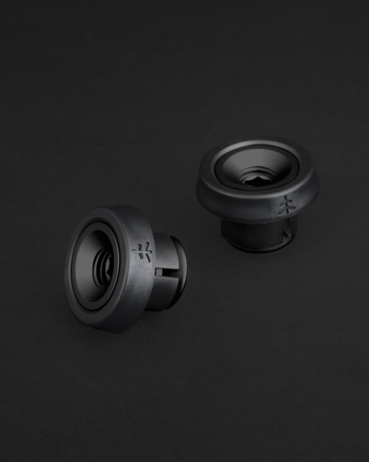 Fly Volcano Frame Fly Volcano Graphite Bar Ends (Flat Black) | 5150 BMX