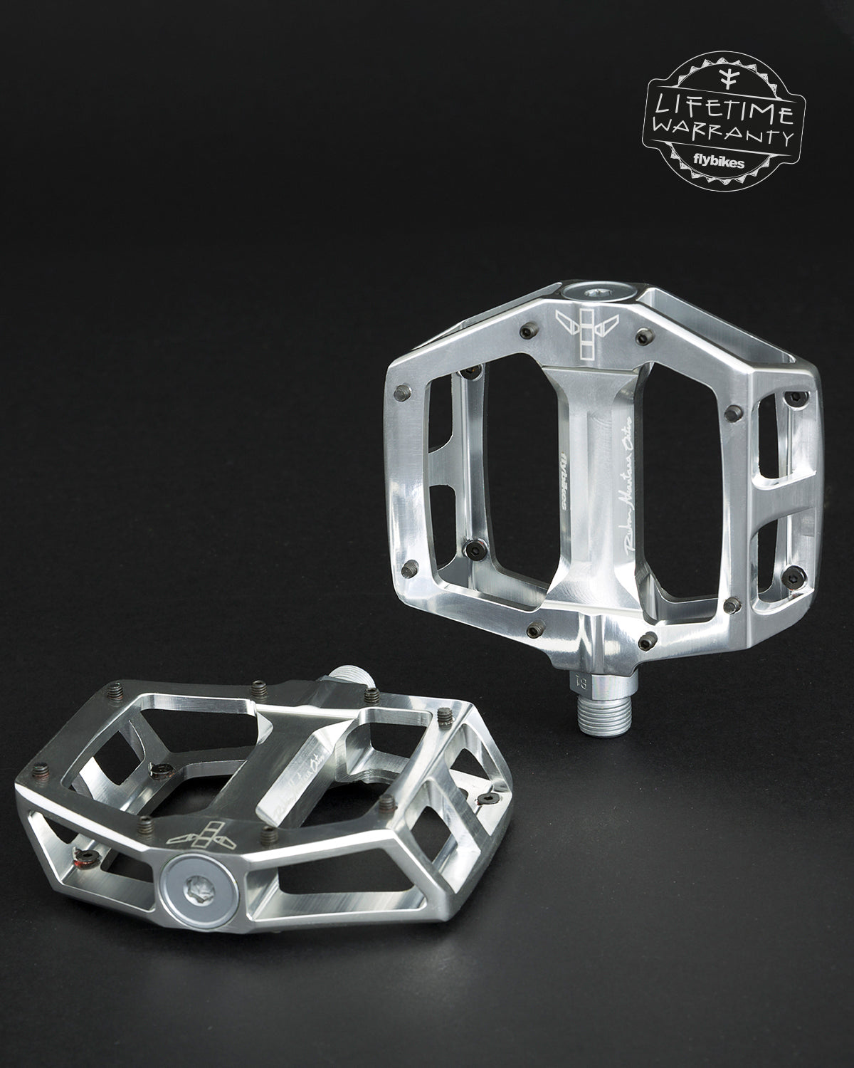 Fly Ruben Aluminum Pedals (Polished)