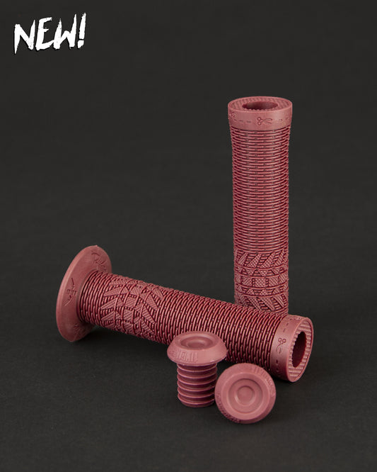 Fly Ruben v1 Grips 135mm (Dark Red)