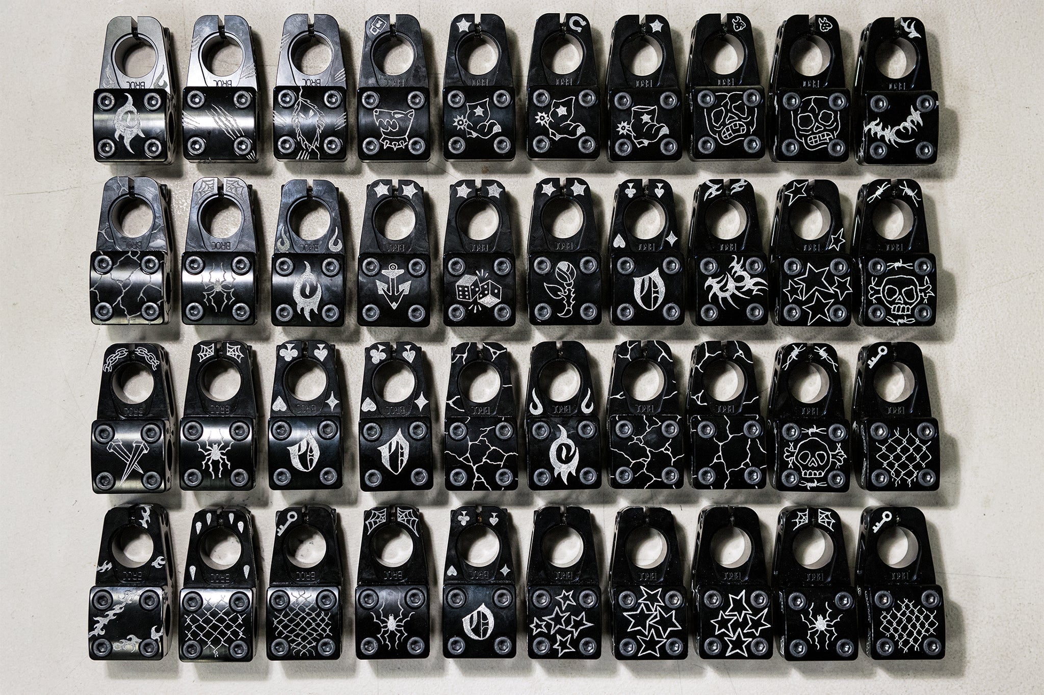 Odyssey BROC v2 Stem (Hand-Etched / 40-Year Anniversary) available at 5150bmx.com