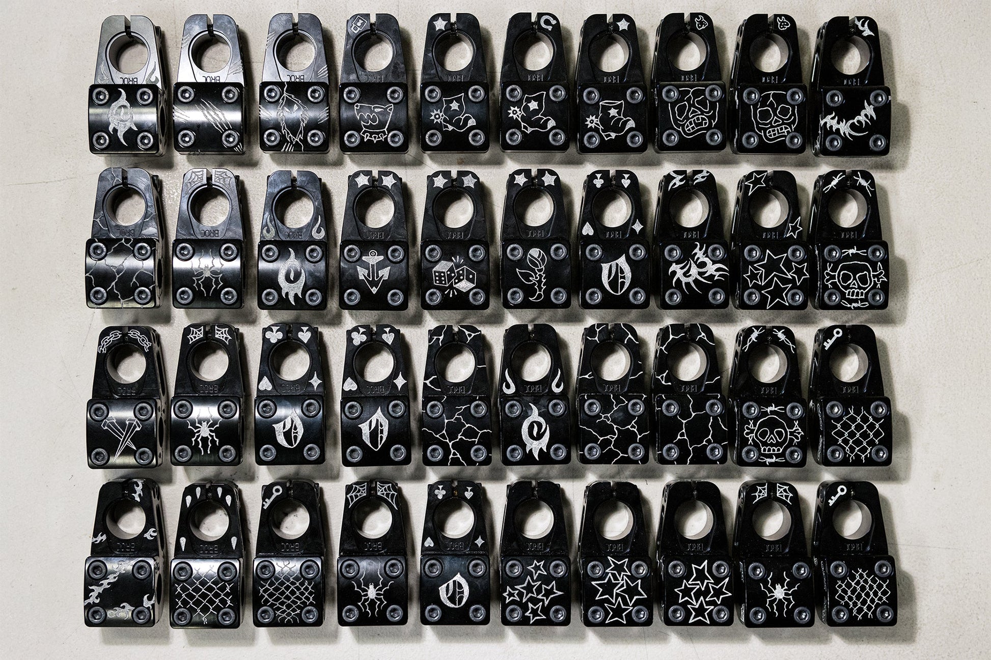 Odyssey BROC v2 Stem (Hand-Etched / 40-Year Anniversary) available at 5150bmx.com