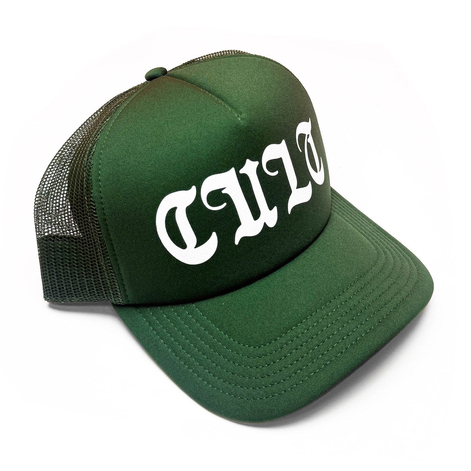 Old English Foam Trucker / green available at 5150bmx.com