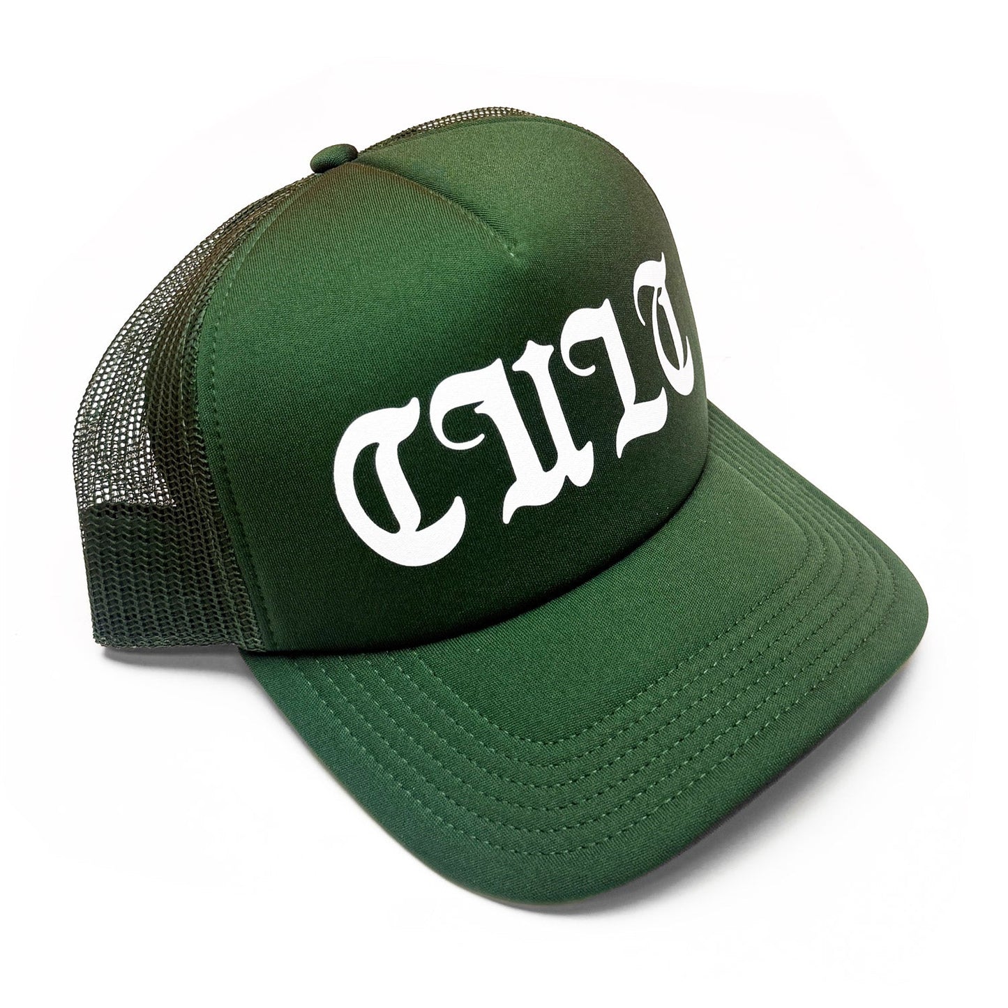 Old English Foam Trucker / green available at 5150bmx.com