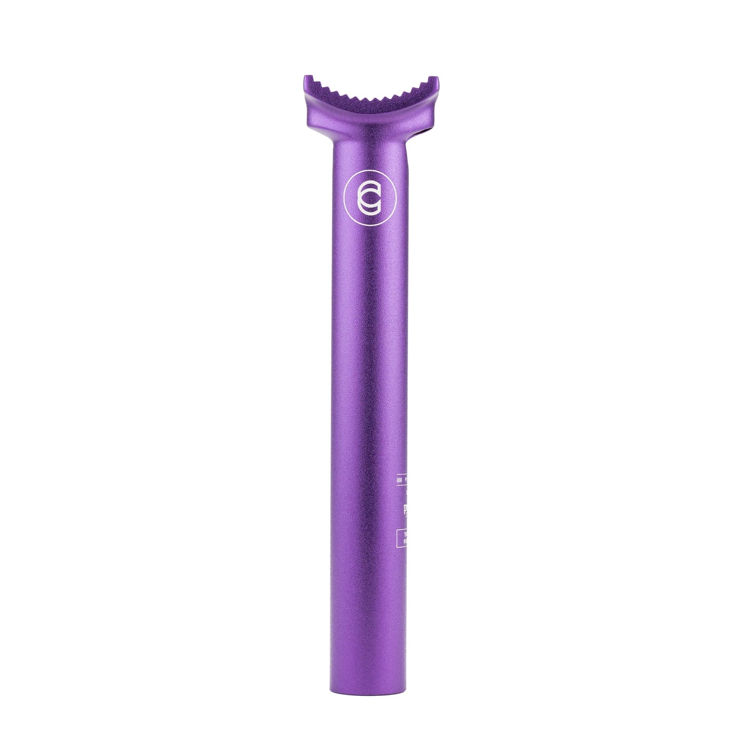 Cinema Stealth Seat Post (Sandblast Purple)