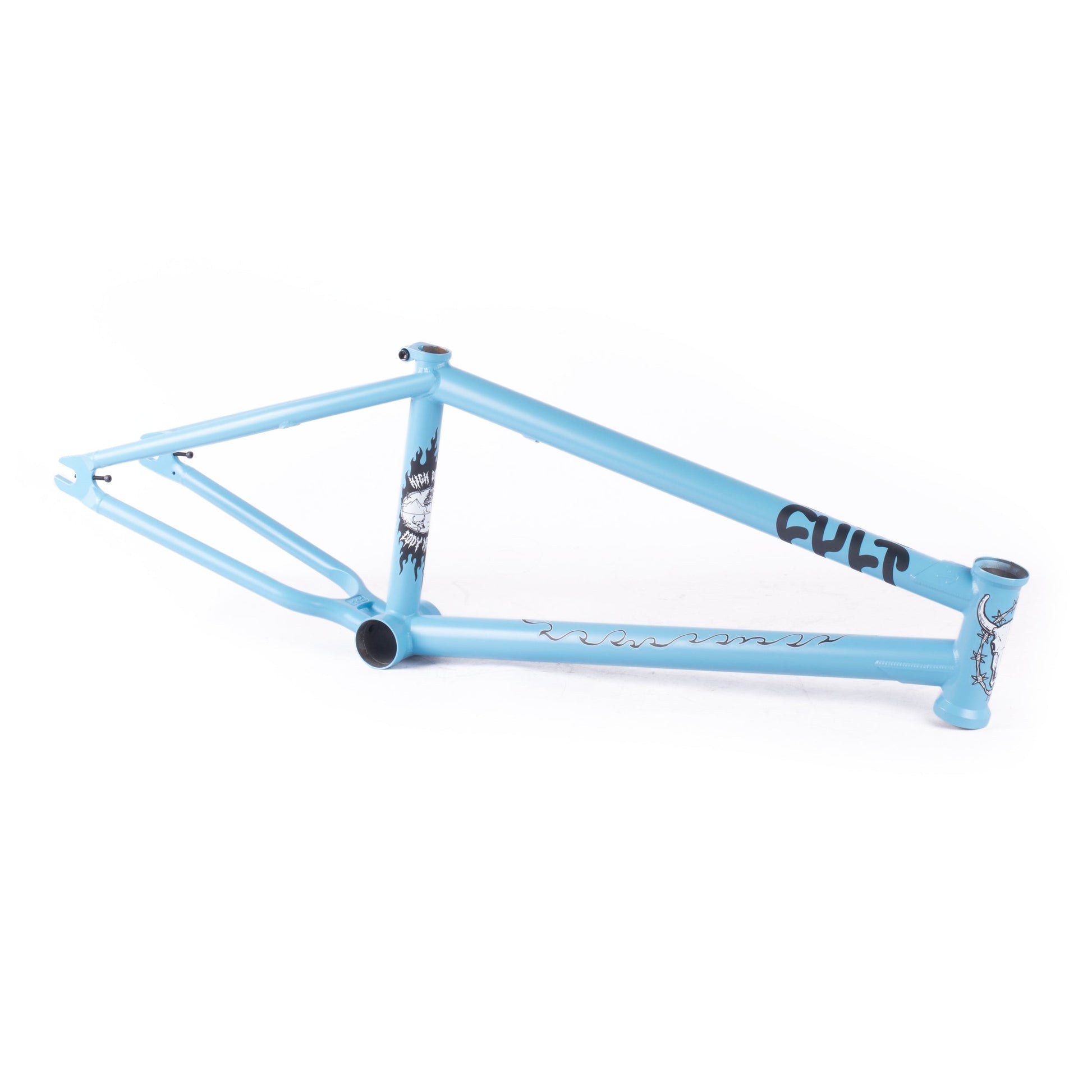 Shorty Frame / high desert colorway / baby blue available at 5150bmx.com