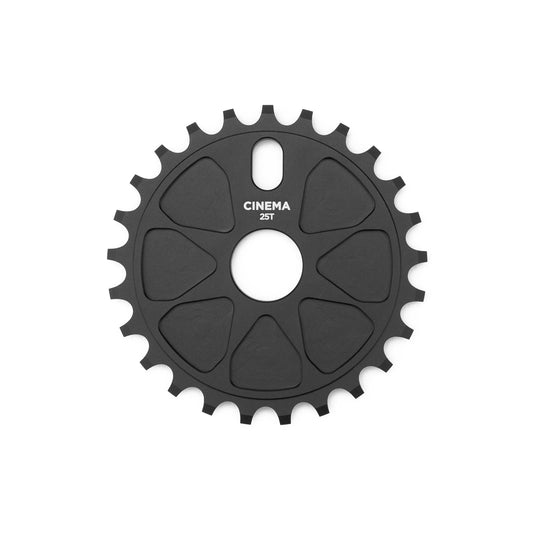 Cinema Rock Sprocket 25t (Black)