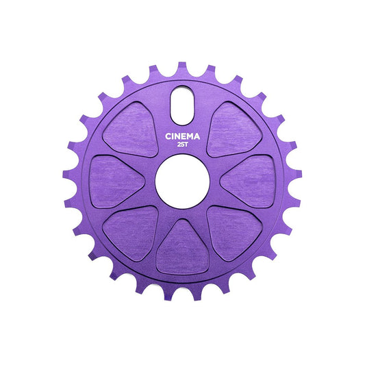 Cinema Rock Sprocket 25t (Sandblast Purple)