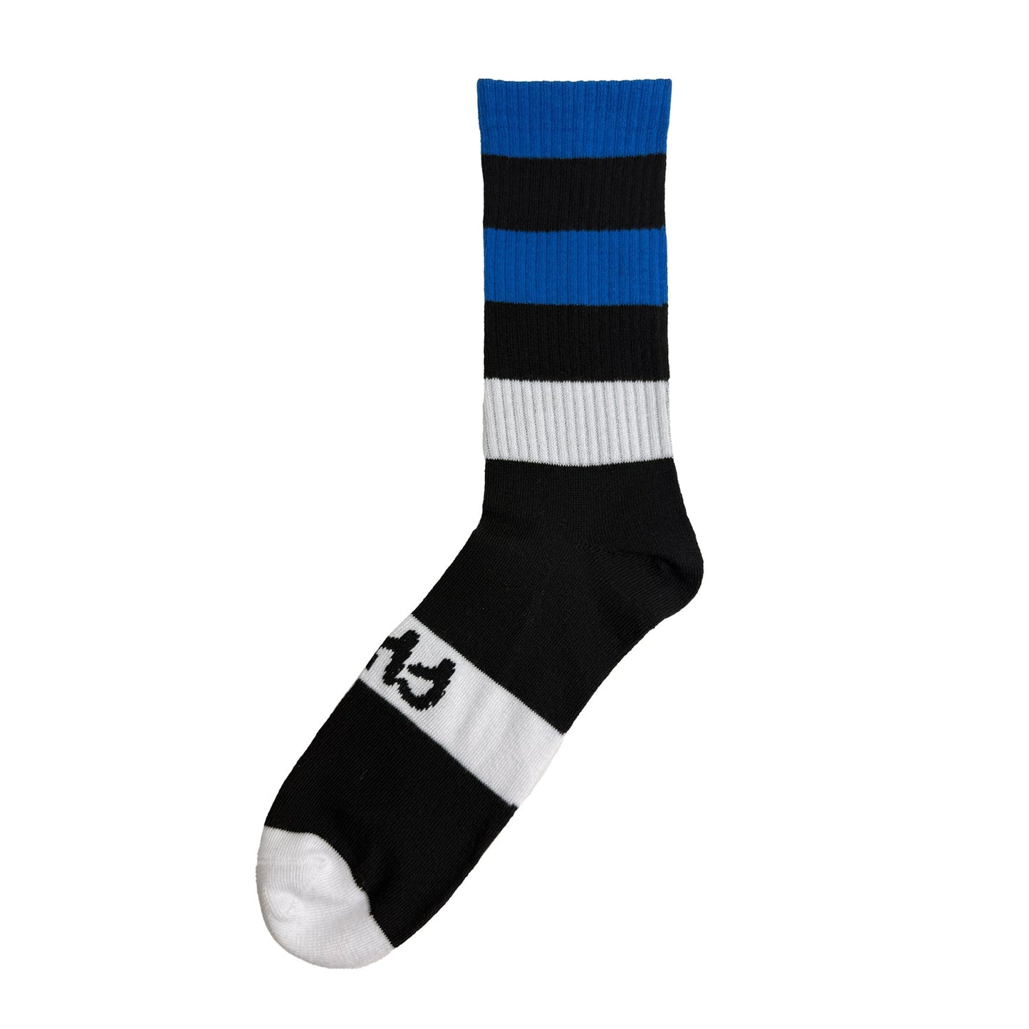 Stripe Socks / black & blue available at 5150bmx.com