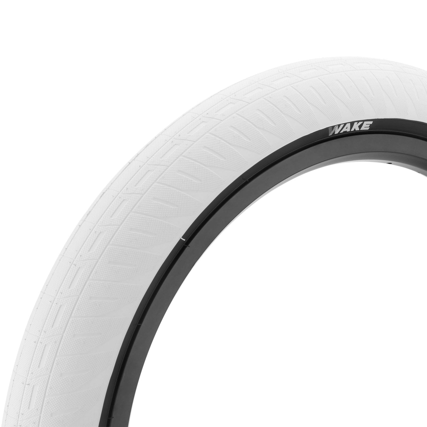 Kink Wake Tire (White w/Black Wall)