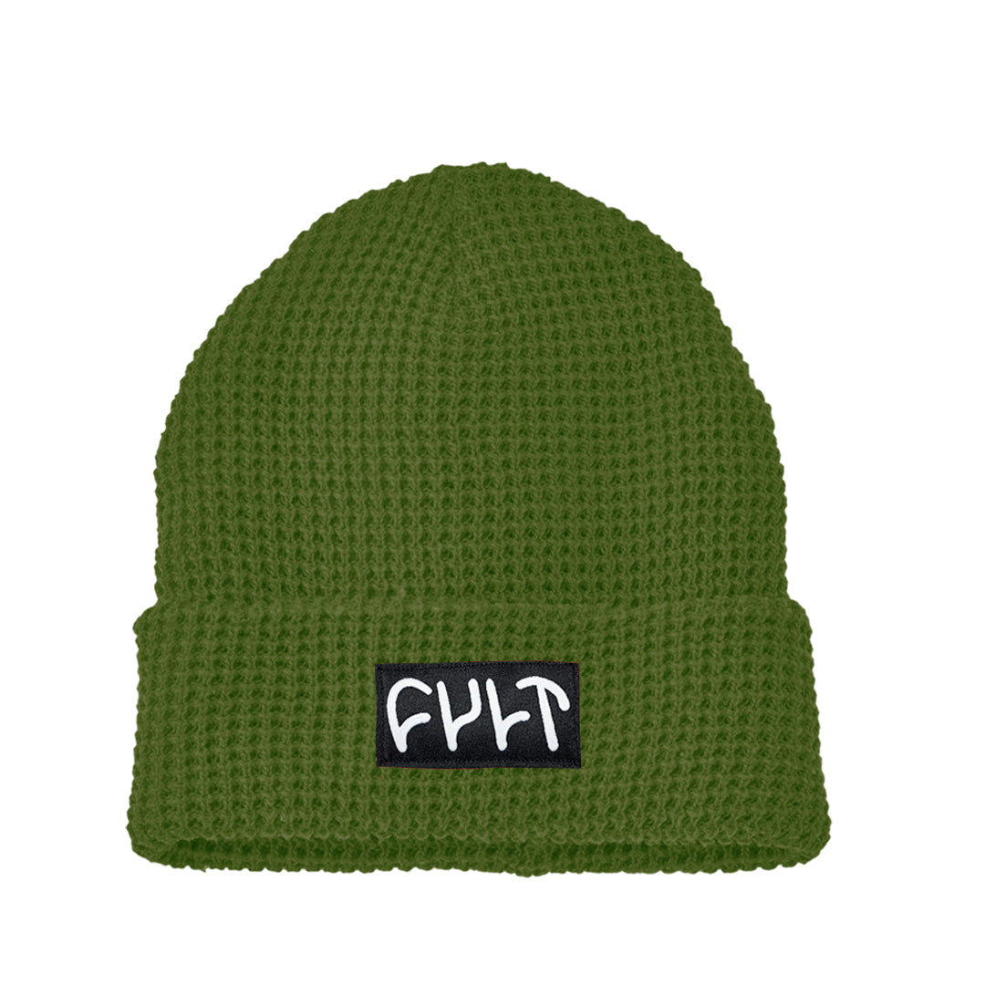 Waffle Beanie / green available at 5150bmx.com