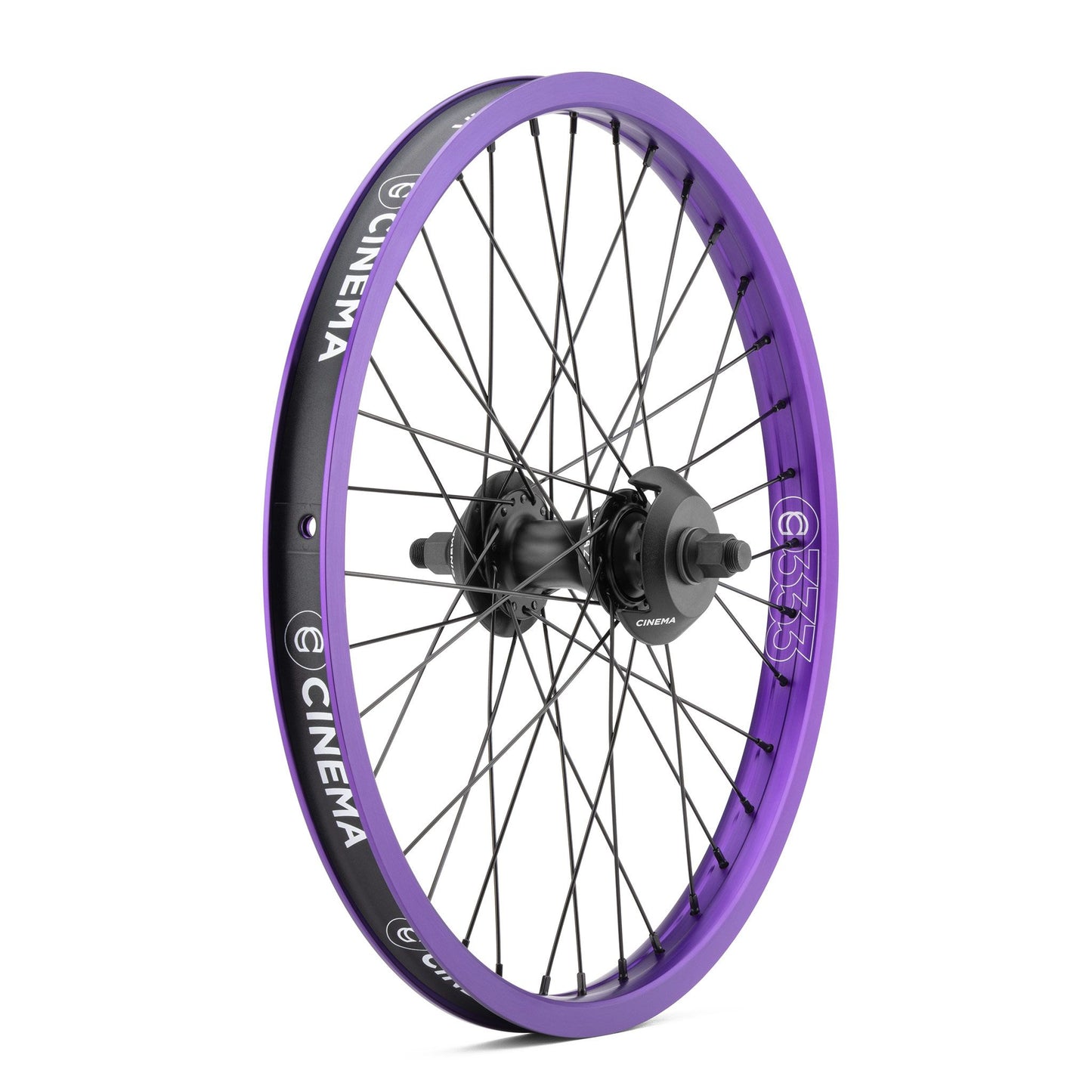 Cinema ZX Cassette Wheel w/Hug Guards (Purple)