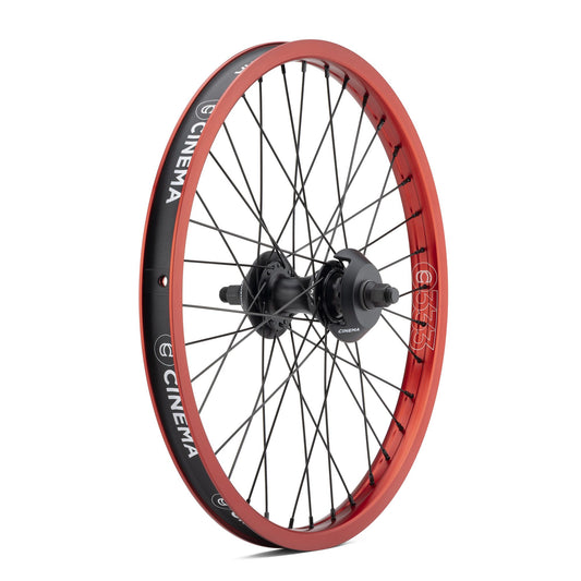 Cinema ZX Cassette Wheel w/Hug Guards (Red)