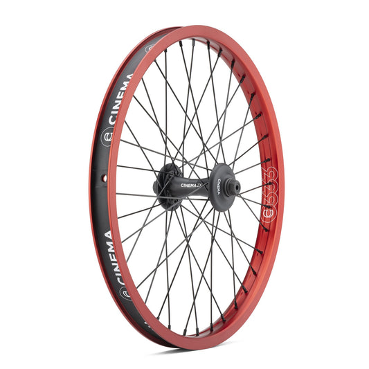 Cinema ZX Front Wheel (Red)