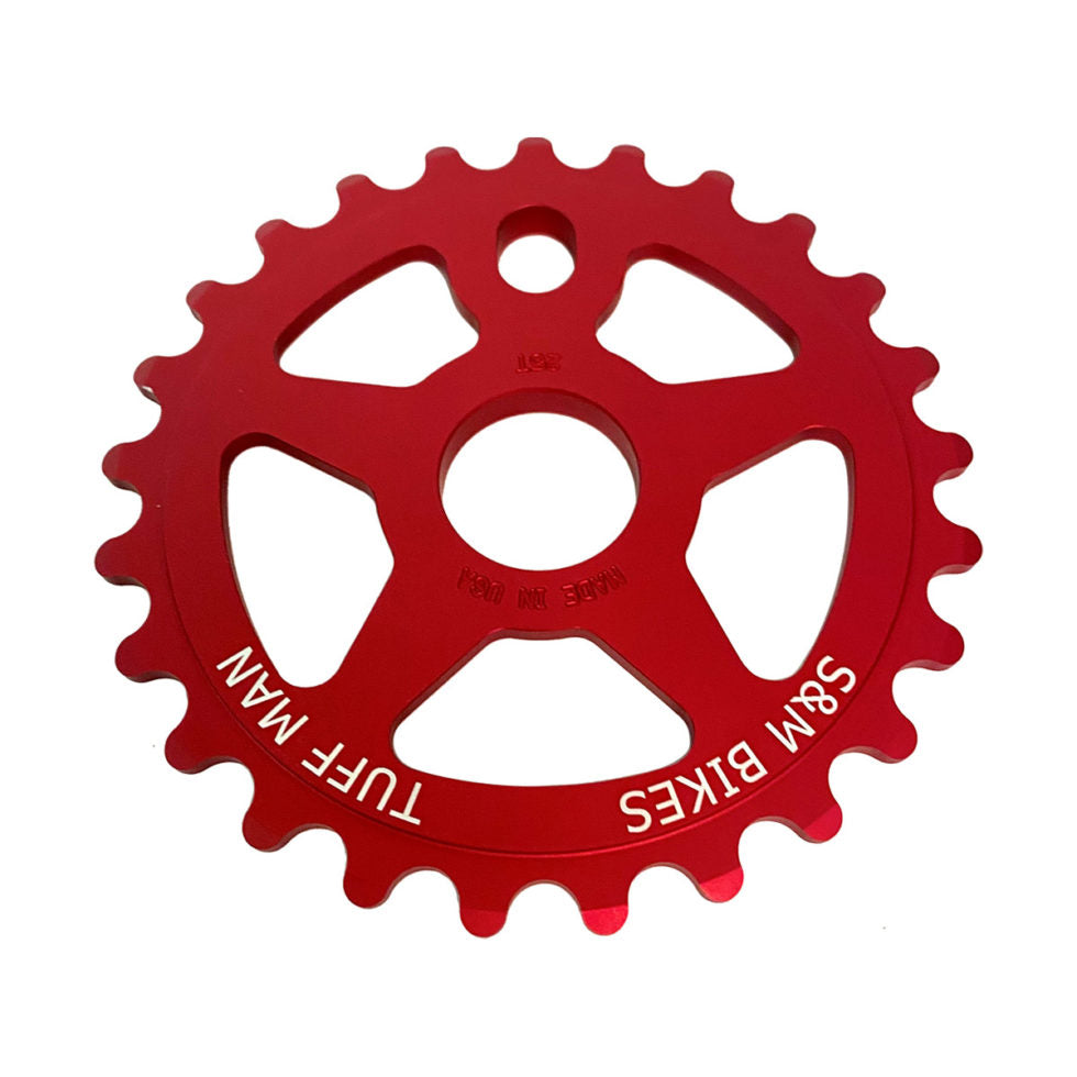 S&M TUFFMAN SPROCKET BLOOD RED 25T