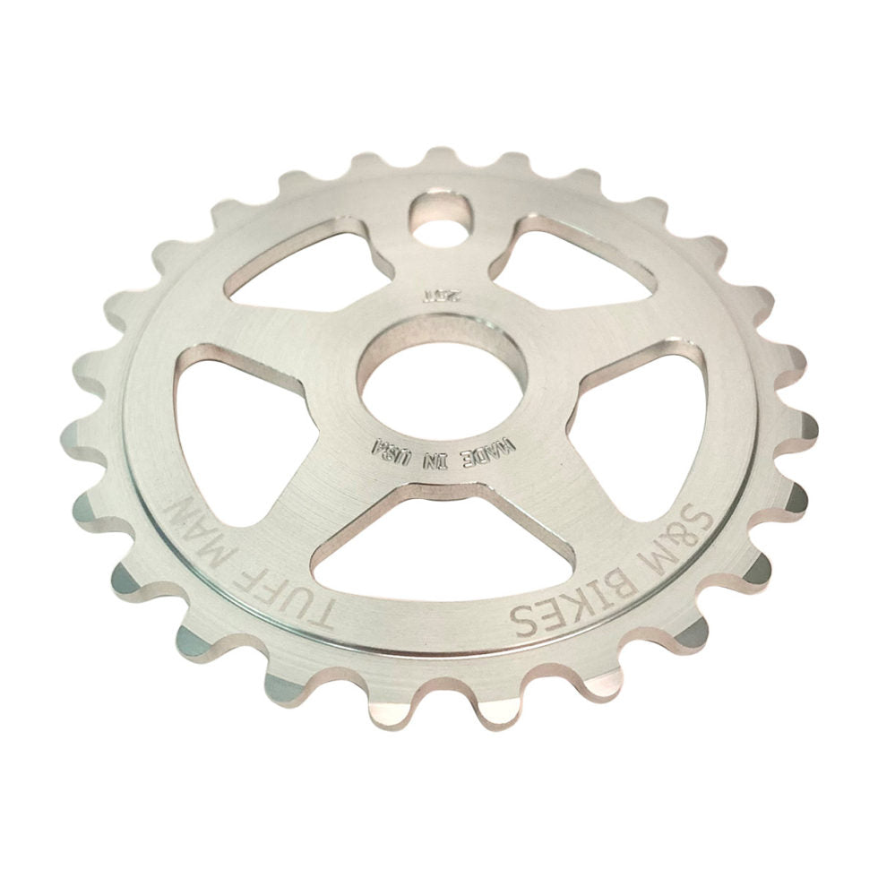 S&M TUFFMAN SPROCKET MATTE CLEAR 25T