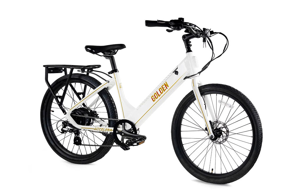 GOLDEN CYCLES ACCELERA COMPLETE E-BIKE STEP-THROUGH 26"