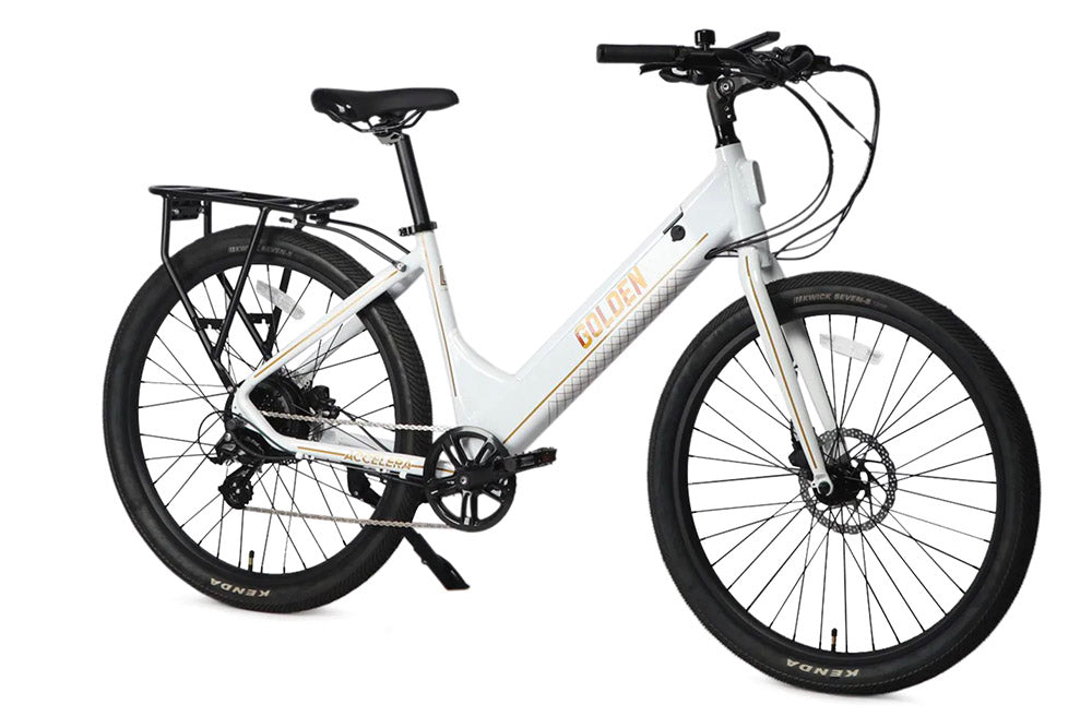 GOLDEN CYCLES ACCELERA COMPLETE E-BIKE STEP-THROUGH 27.5"