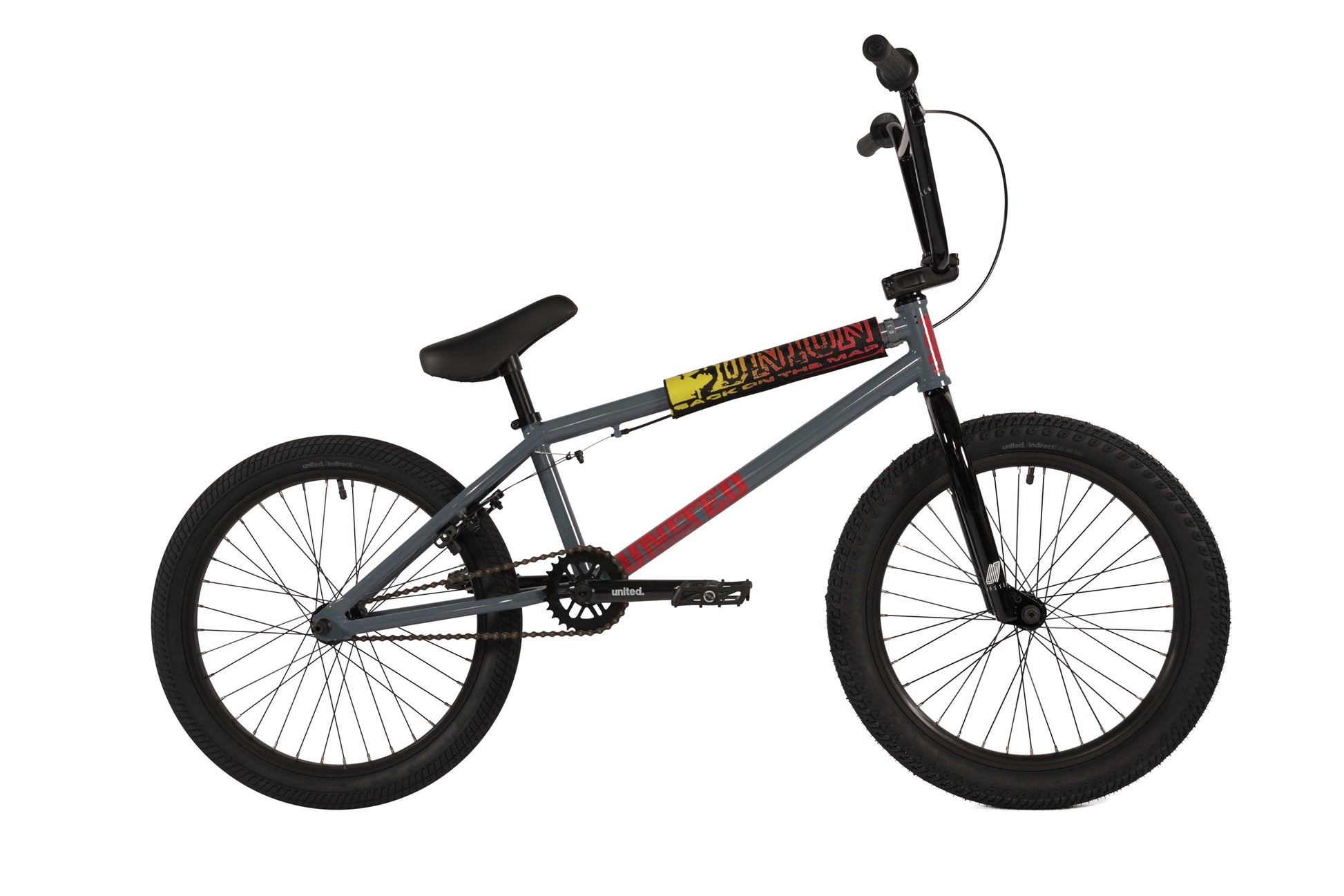 bmx motocross bicycle United Motocross BMX Bike Grey
