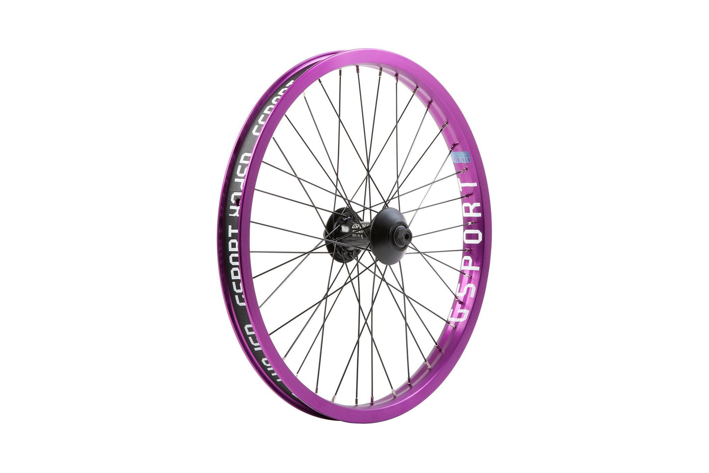 GSport Elite Front Wheel (Anodized Purple)