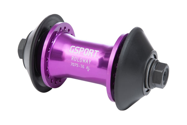 GSport Roloway Front Hub (Anodized Purple) | 5150 BMX