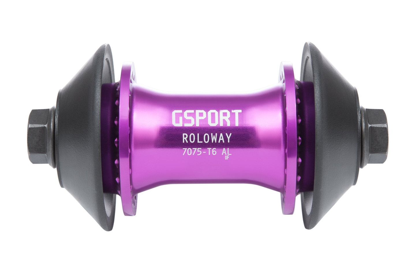 GSport Roloway Front Hub (Anodized Purple)