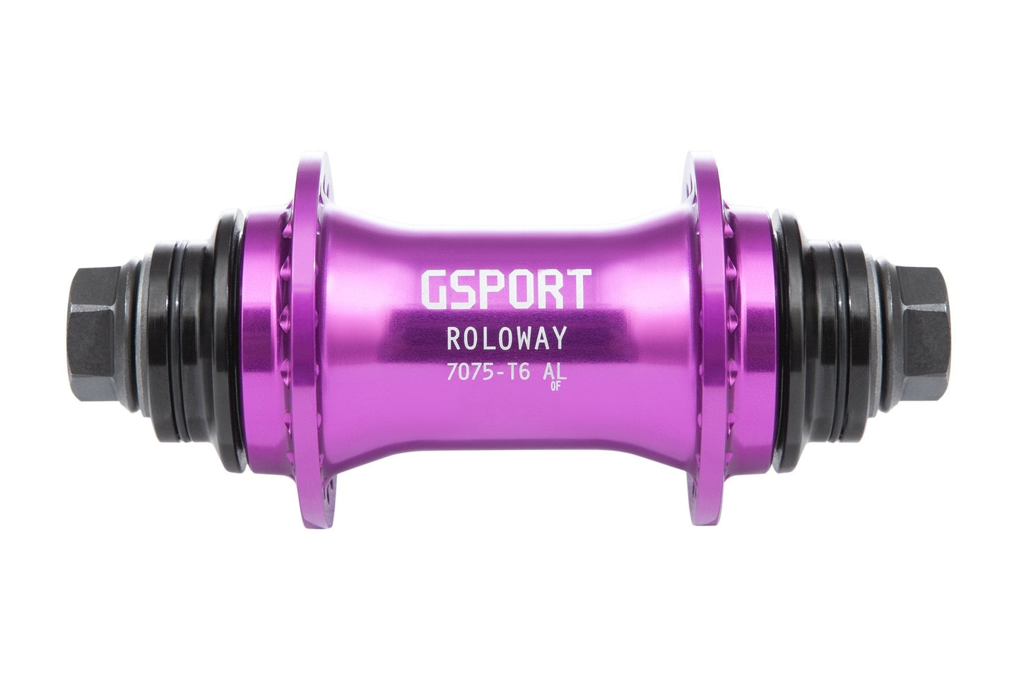 GSport Roloway Front Hub (Anodized Purple)