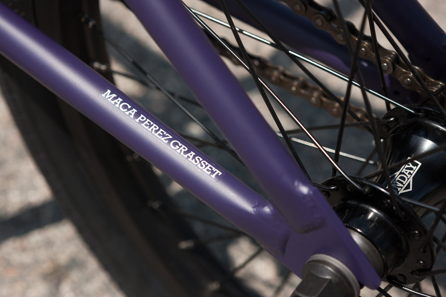 2023 Sunday Forecaster Park - Maca Perez Grasset Signature (Matte Midnight Purple with 20.5" tt)