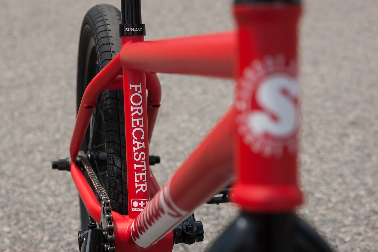 2023 Sunday Forecaster - Brett Silva Signature (Matte Fire Engine Red with 20.75" tt)