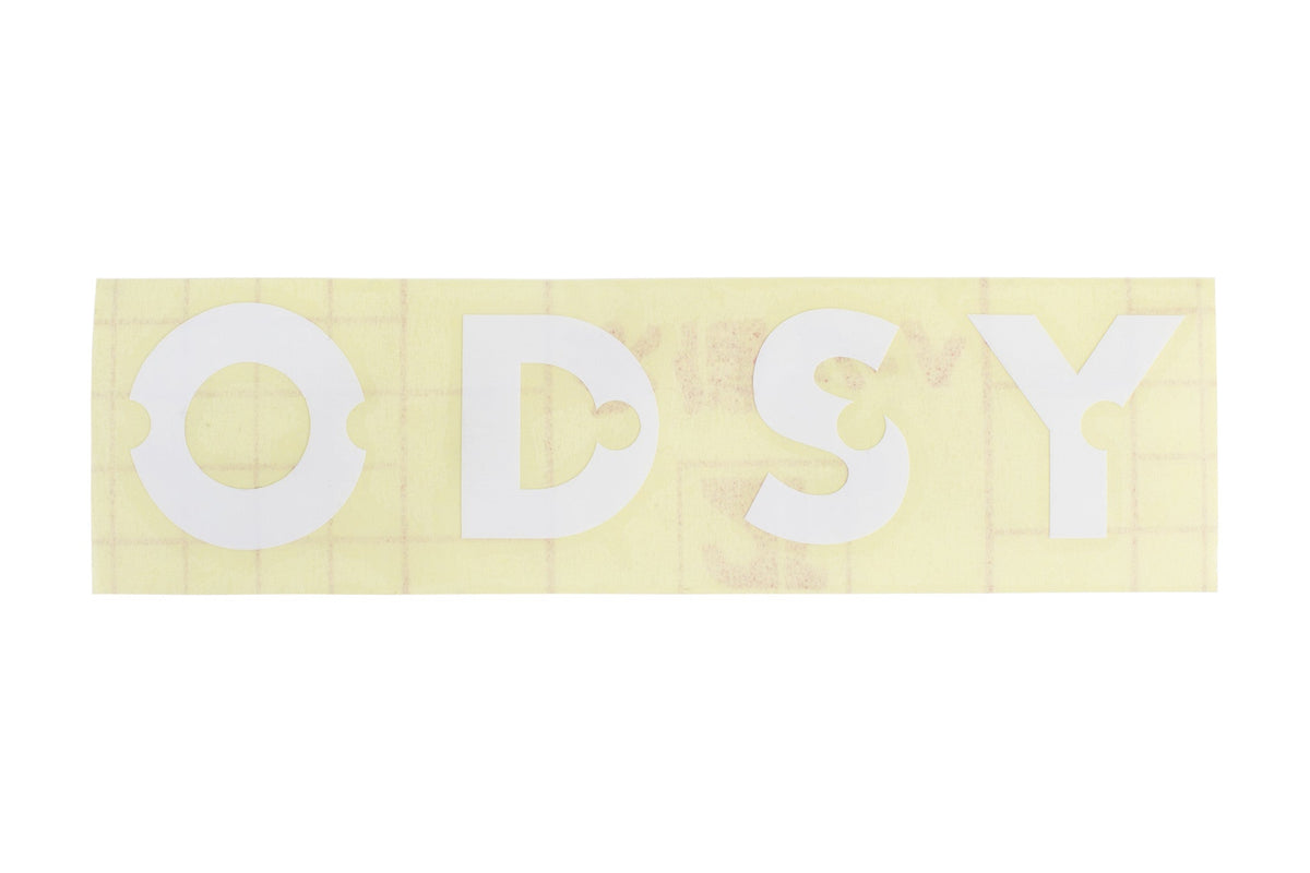Litehouse Rim Die-Cut Sticker (White)