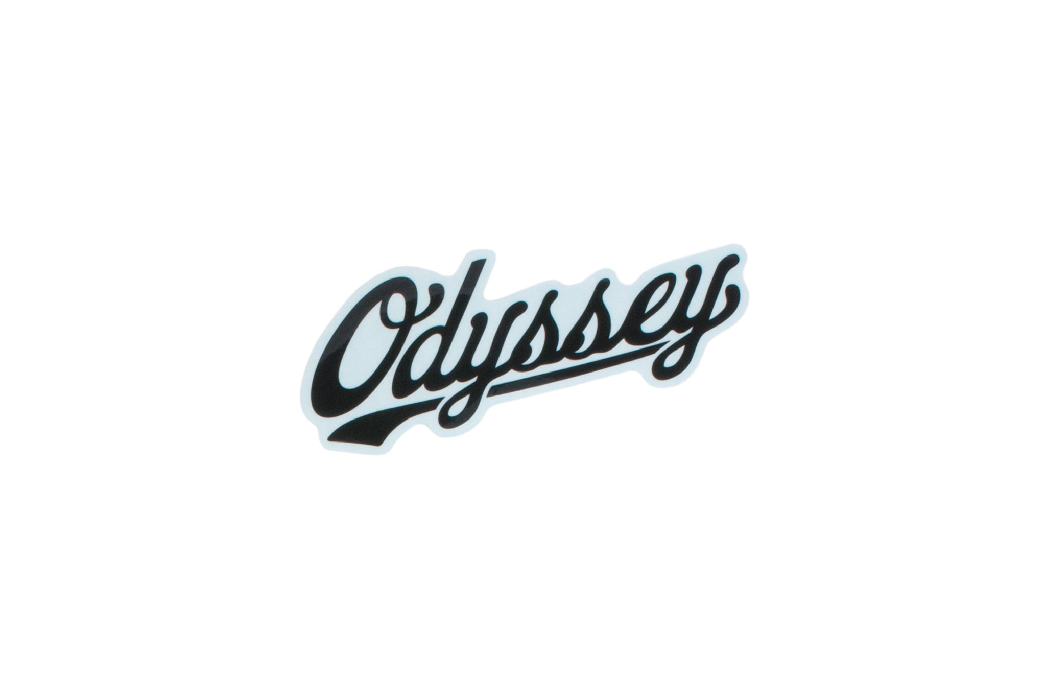 Slugger Clear Back Sticker (Black, White, Cyan, Red)