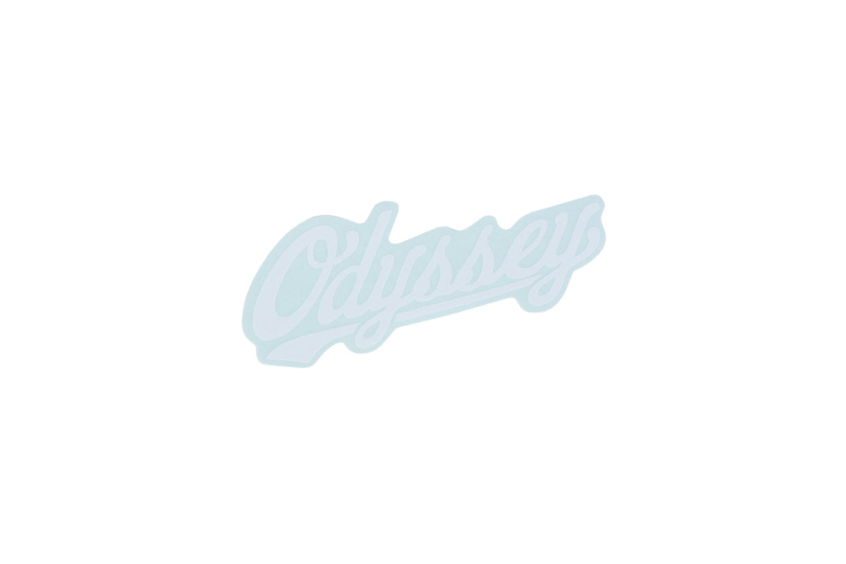 Slugger Clear Back Sticker (Black, White, Cyan, Red)