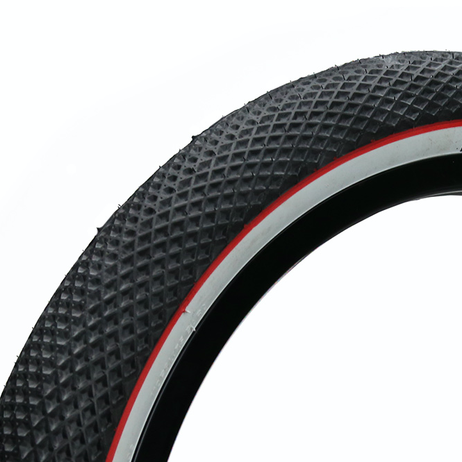 Vans x Cult Tire 26" Whitewall / red stripe