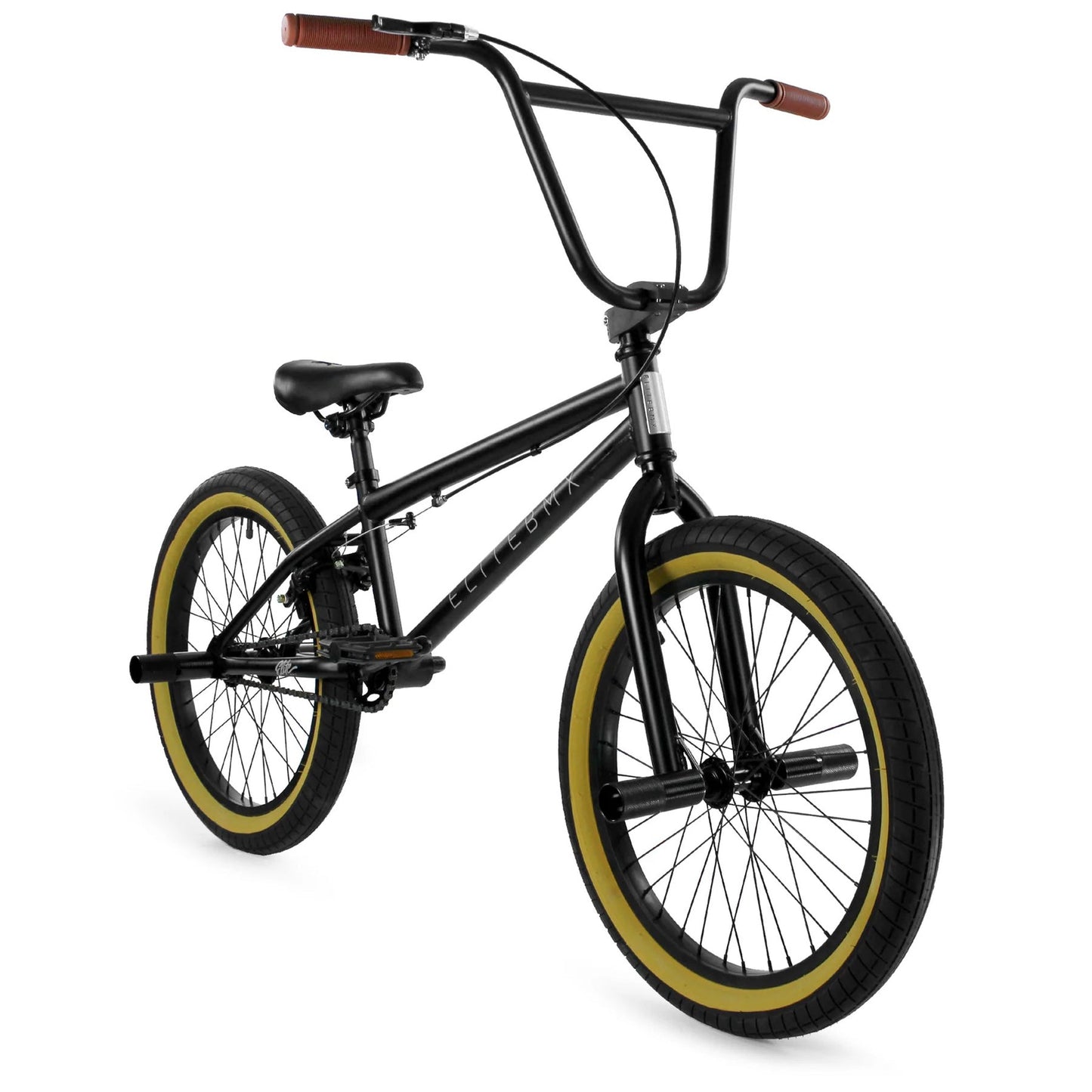 Elite Bmx Stealth Bike - Black Gum