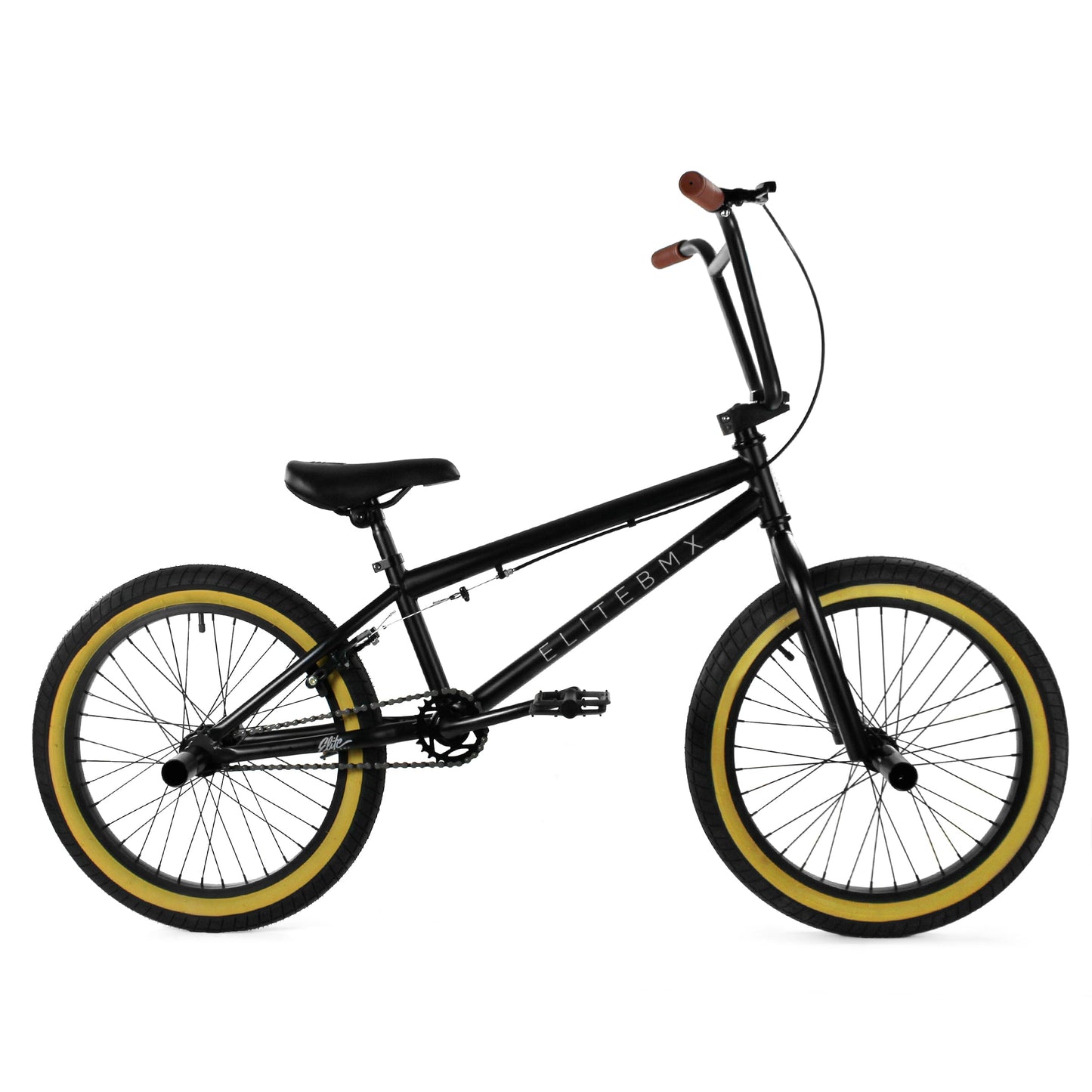 Elite Bmx Stealth Bike - Black Gum